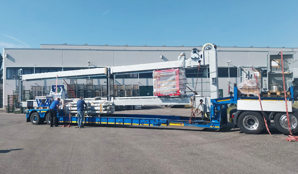 Nuova installazione di Traslo-Elevatori Bicolonna per importante gruppo italiano